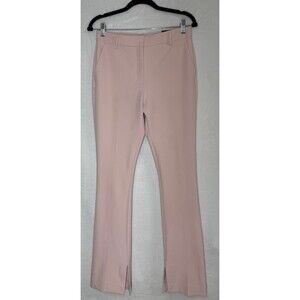 NEW EXPRESS $80 LIGHT BLUSH PINK EDITOR SKYSCRAPER MID RISE PANTS SZ 4R